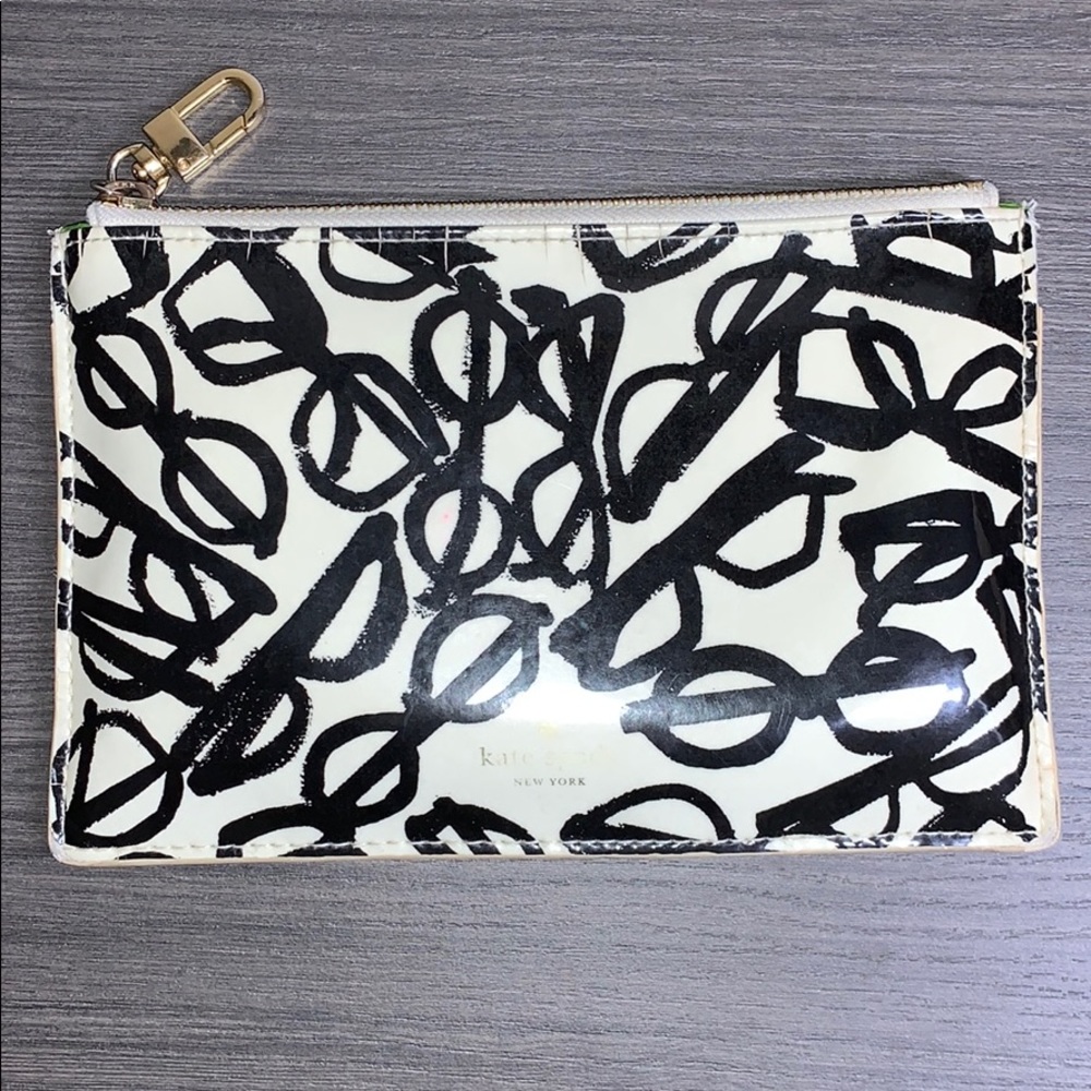 Kate Space Patterned Parent Leather Pencil Case